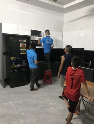 Dự án tủ bếp nhà Chị Mai Triệu Sơn
