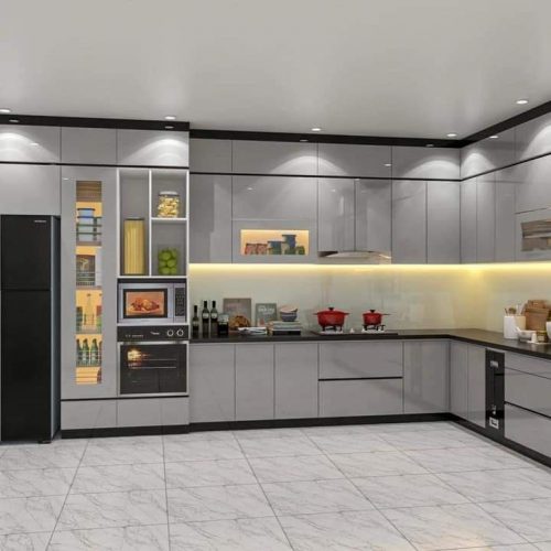 Mẫu tủ bếp - M007