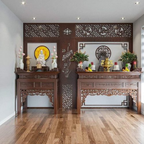 Mẫu nội thất phòng thờ - M005